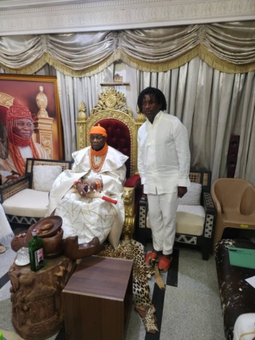 My encounter with the Asagba of Asaba
